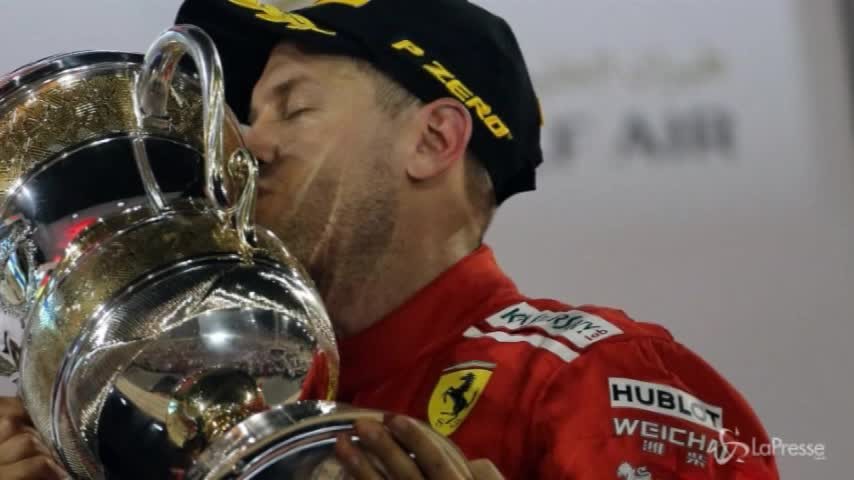 GP Bahrain, trionfo di Vettel