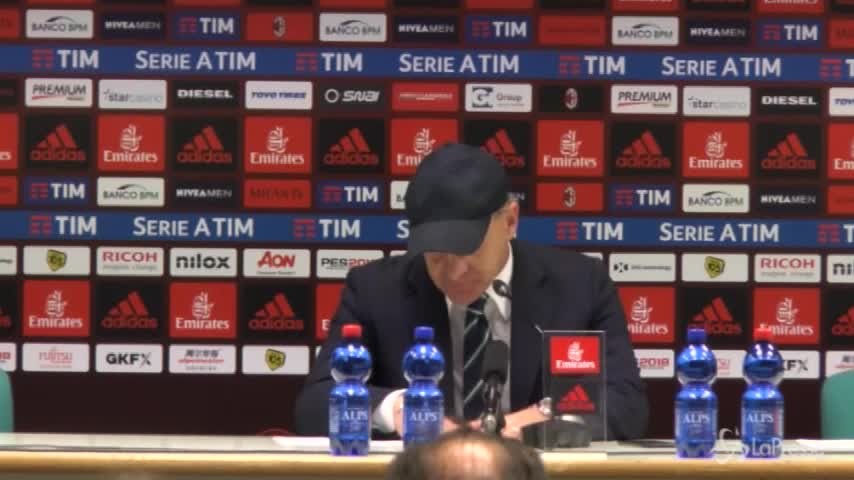 Milan-Sassuolo 1-1, Iachini: “Rammarico per il finale, potevamo gestire meglio”