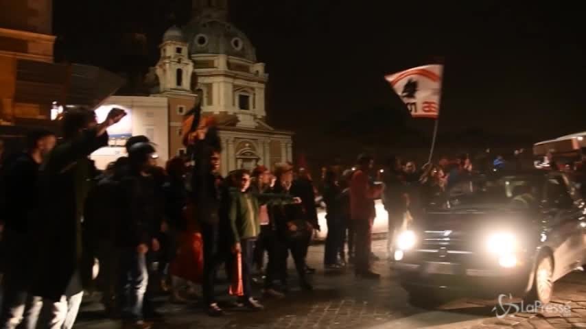 Miracolo Champions, la lunga notte di festa della Roma