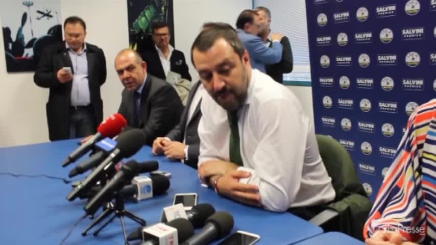 Salvini: “Liberiamo la Puglia dal malgoverno di sinistra”