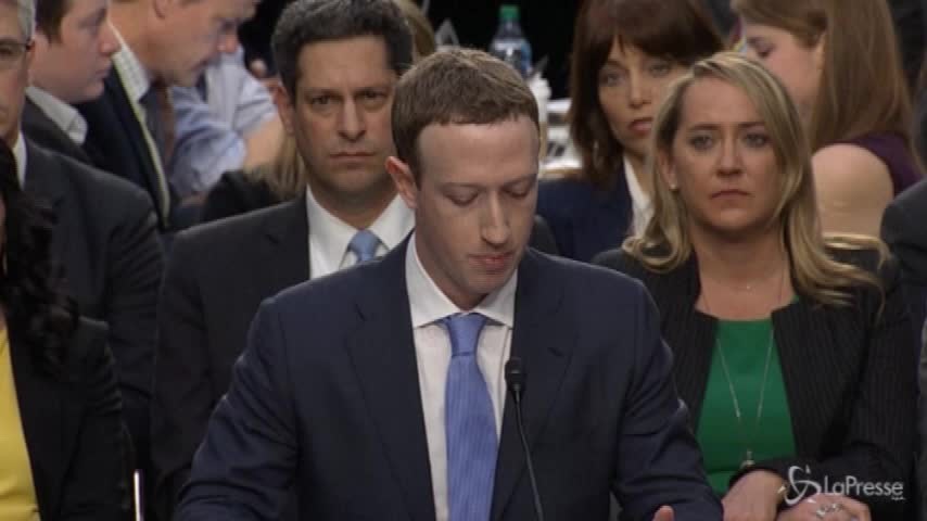 Usa, nuova audizione per Zuckerberg