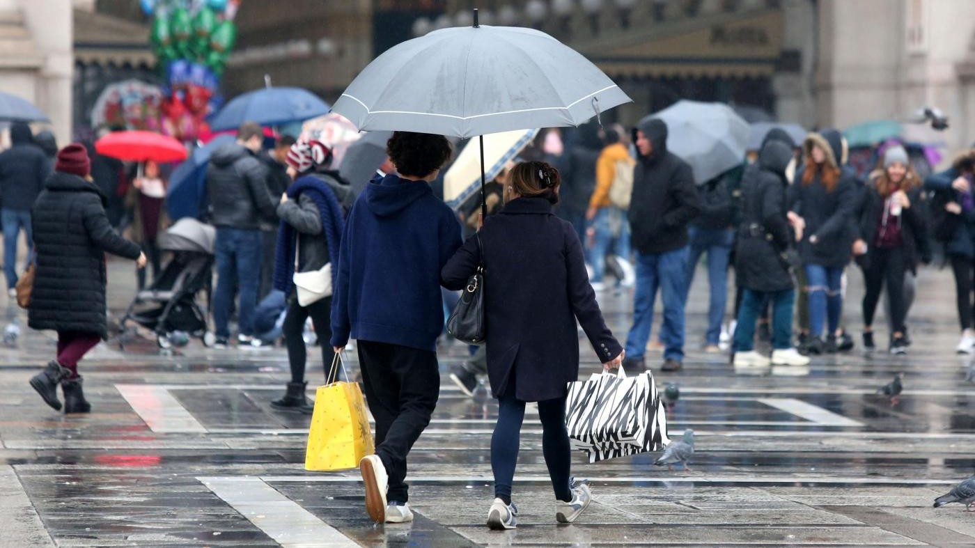 Pioggia su tutta Italia e nuvole: il meteo 7 e 8 febbraio