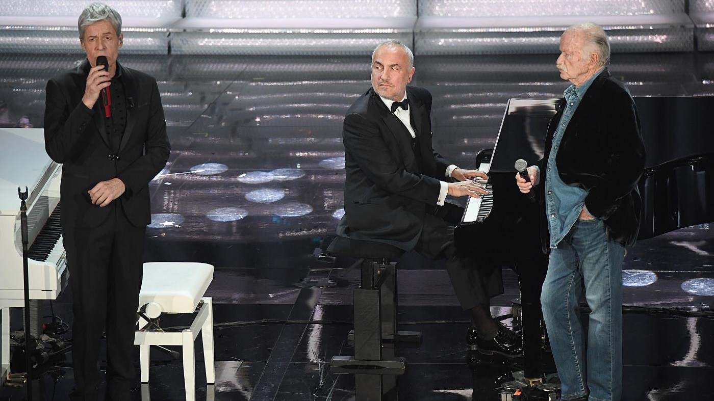 Sanremo, Baglioni rocker. Gino Paoli commovente. Virginia Raffaele fa ridere tutti