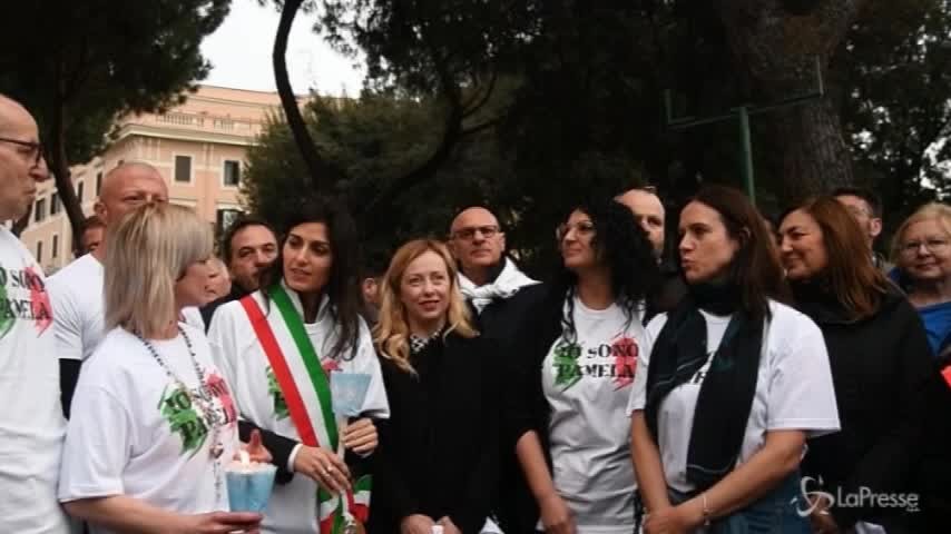 A Roma la fiaccolata per ricordare Pamela Mastropietro. La mamma: “Voglio giustizia”