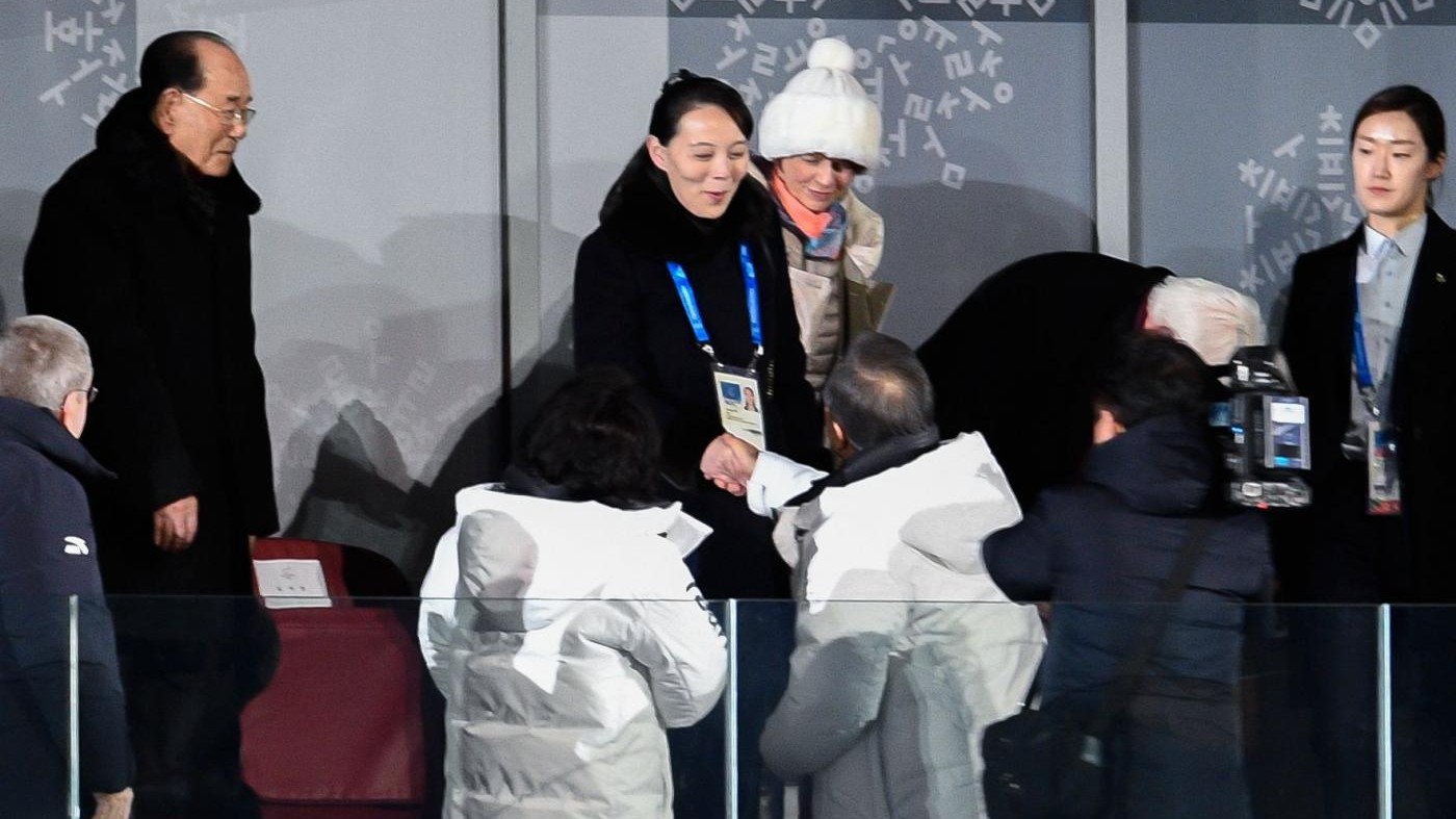 PyeongChang 2018, cerimonia di apertura con la sorella di Kim, sgarbo degli Usa