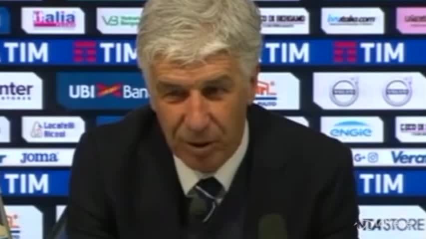 Atalanta-Inter, Gasperini: “Primo tempo notevole”