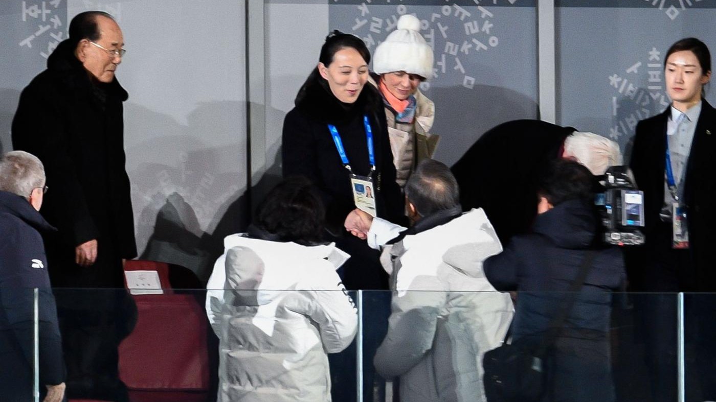 PyeongChang 2018, Coree protagoniste: stretta di mano simbolica