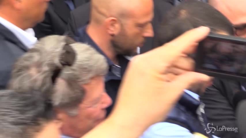 Matteo Salvini incontra Mauro Corona al Vinitaly