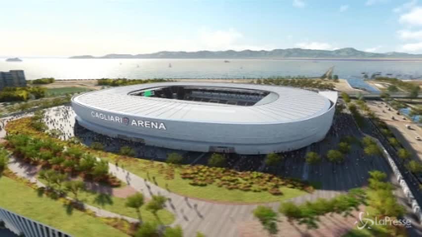 Ecco come sarà il nuovo stadio del Cagliari