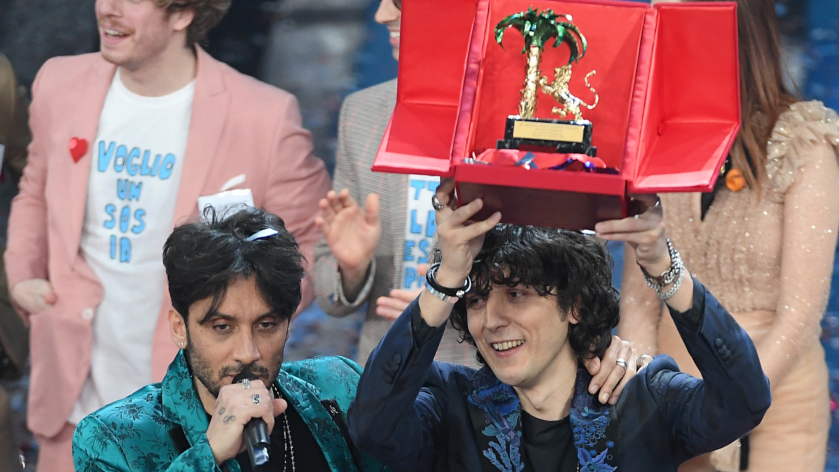 Sanremo, dalla polemica al podio. Meta-Moro: “No rivalse, solo felicità”