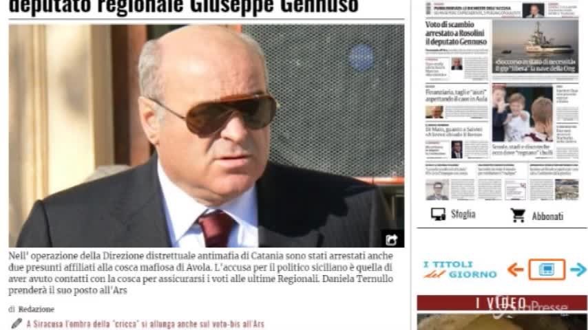 Voto di scambio, arrestato deputato regionale siciliano