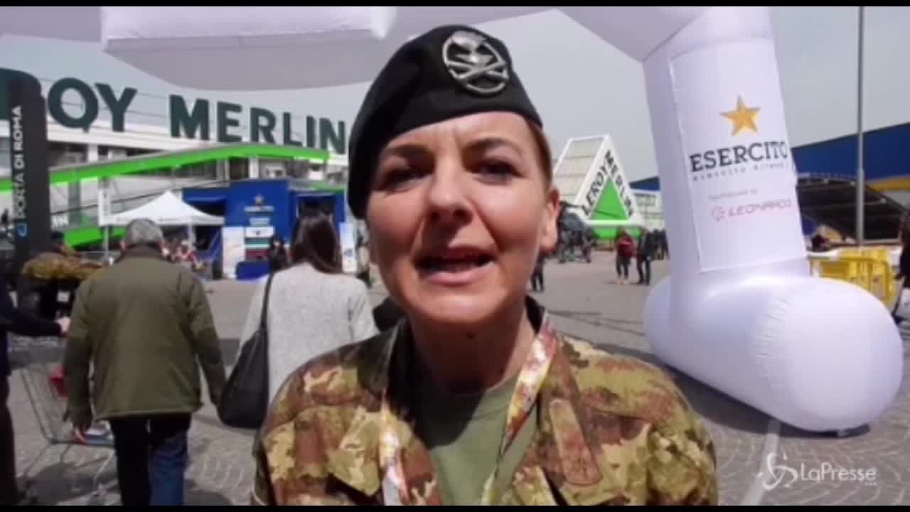 Dal simulatore di volo all’arrampicata, l’evento promozionale dell’Esercito Italiano