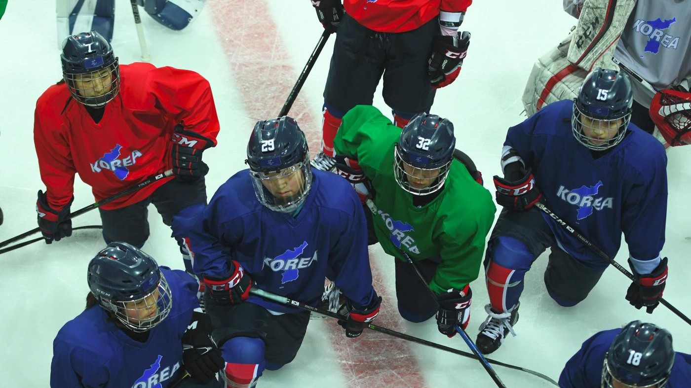 PyeongChang 2018, il team Coree unite di hockey candidato al Nobel per la Pace