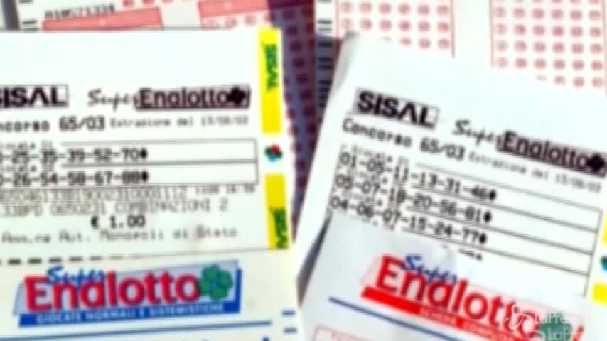 Superenalotto, centrato un “6” da 130 milioni