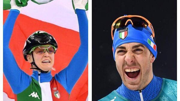 Olimpiadi, Italia da podio. Oro per Arianna Fontana e argento per Federico Pellegrino