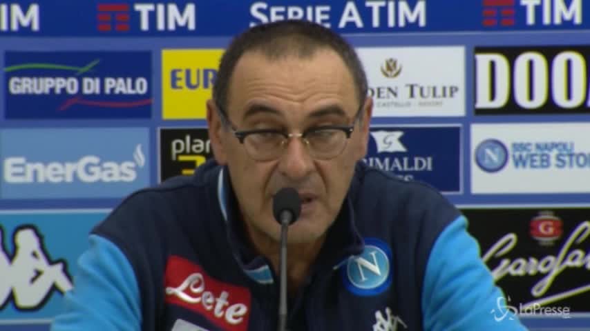 Sarri: “Obiettivi raggiunti, ora ci possiamo divertire”