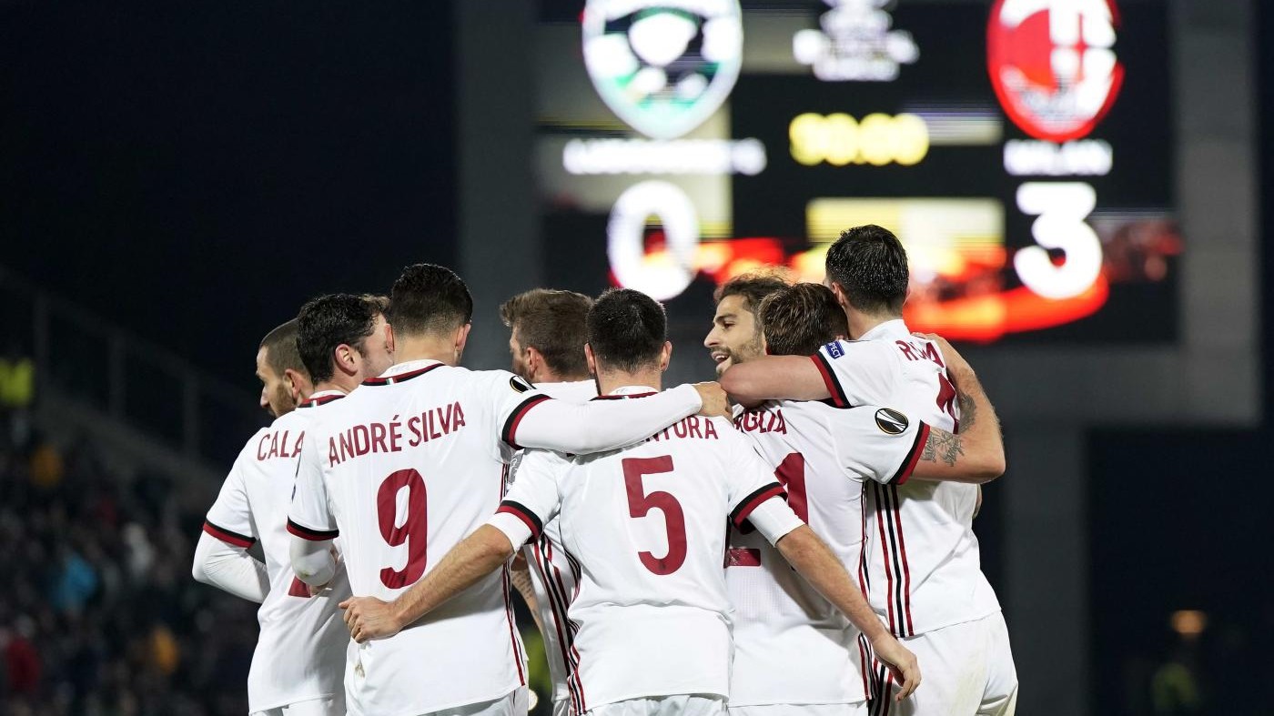 Europa League, Milan cala il tris a Ludogorets e ipoteca ottavi