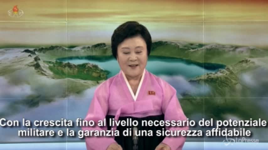 Corea del Nord ferma test nucleari: l’annuncio della reporter in rosa