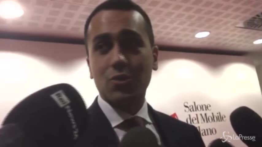Salone del Mobile, Di Maio: “Questo è l’esempio che dobbiamo dare all’Italia”