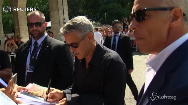 Festival di Venezia: l’arrivo di Geroge Clooney
