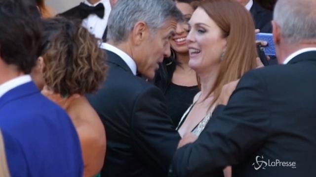 Venezia 74: Clooney con Amal sul red carpet per Suburbicon