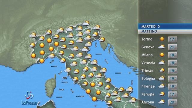 METEO 5 SETTEMBRE