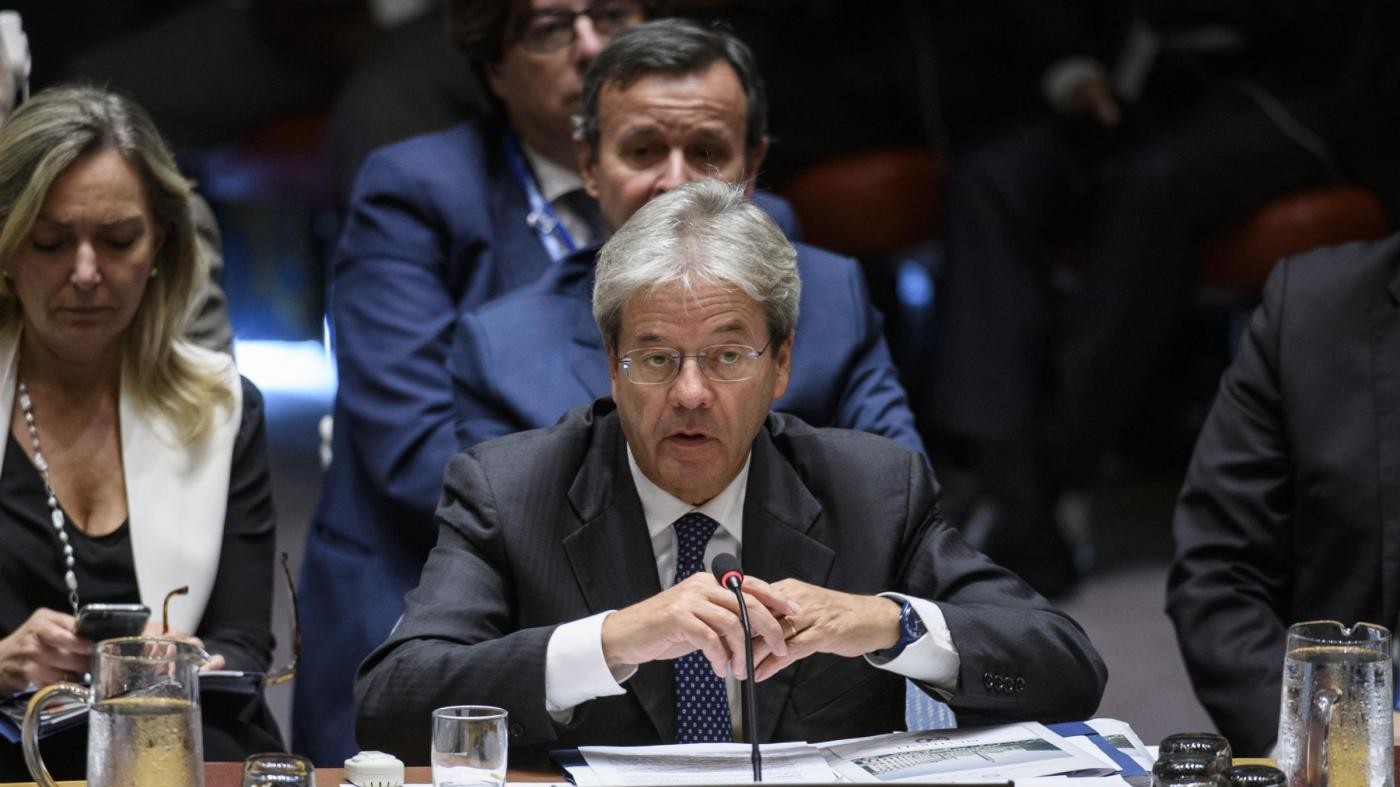 Gentiloni all’Onu: “No ai muri, non possiamo cavarcela da soli”