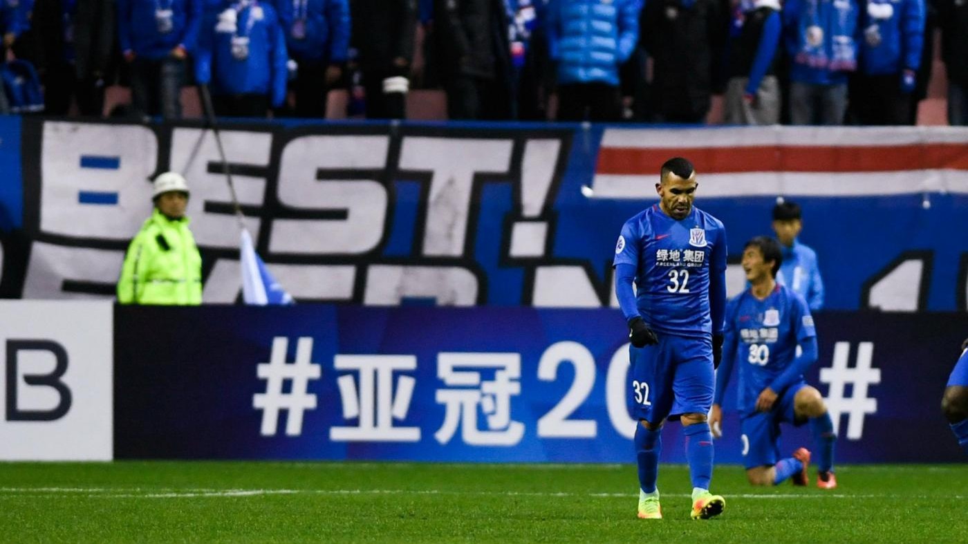 Tevez: “Calcio cinese mai come quello europeo, neanche tra 50 anni”