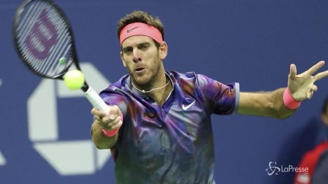 US Open: Del Potro elimina Federer nei quarti