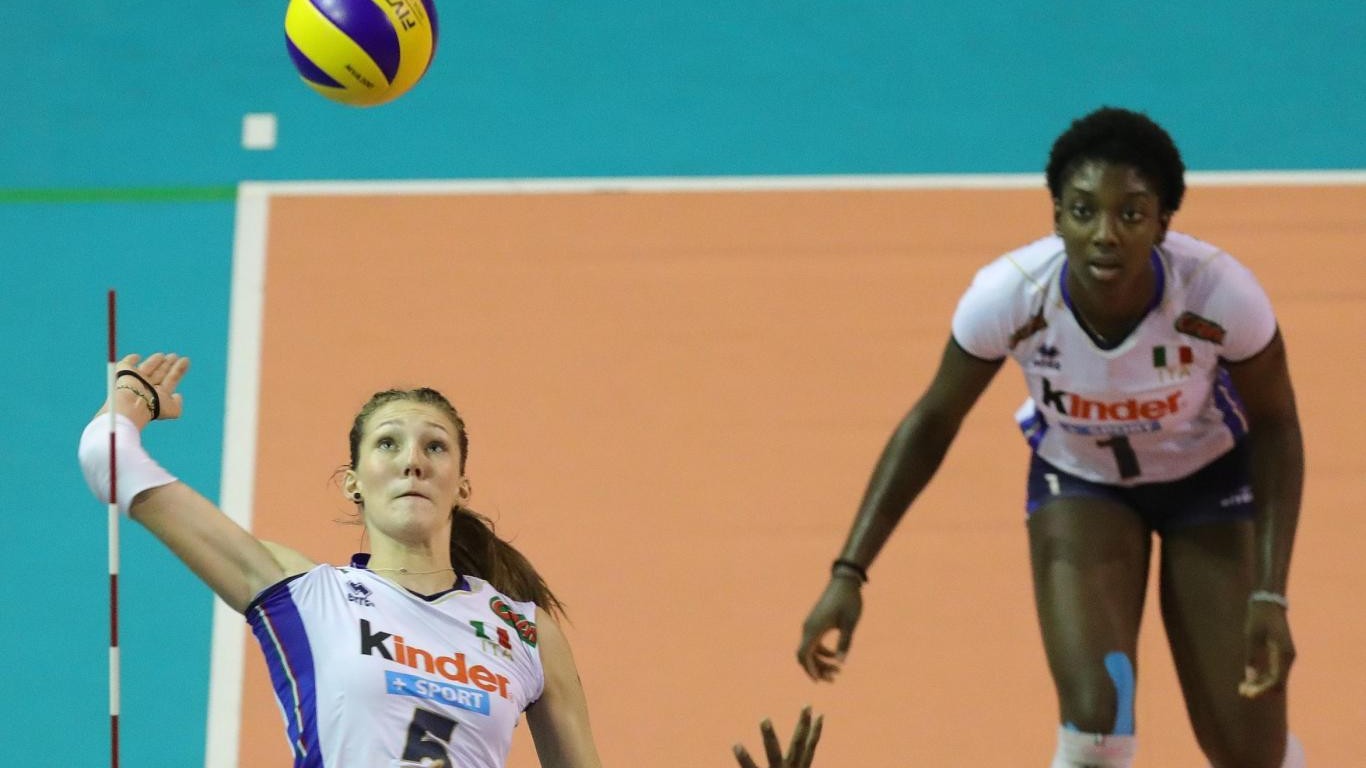Europei di volley femminile, esordio ok: 3-0 alla Georgia