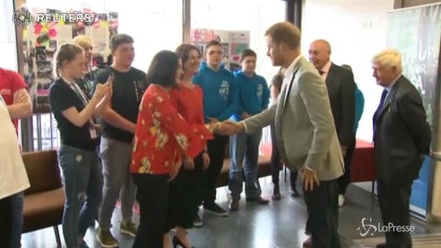Irlanda del Nord, la visita del principe Harry