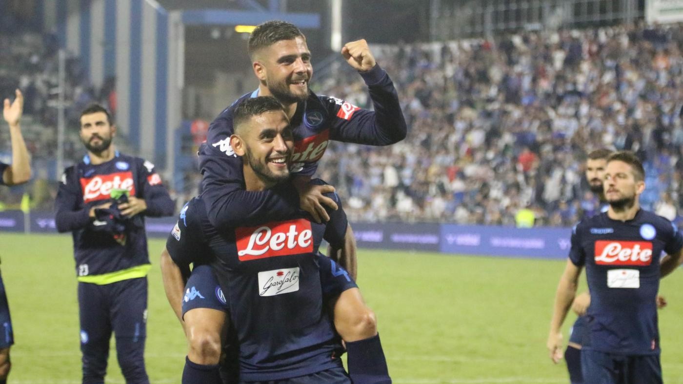 Serie A, il Napoli soffre ma vince ancora: 3-2 alla Spal