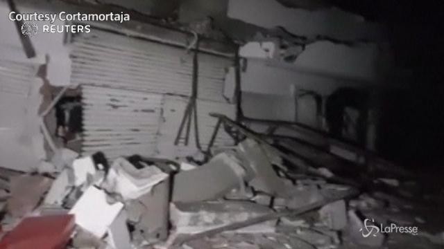 Sisma Messico, le immagini della distruzione a Oaxaca