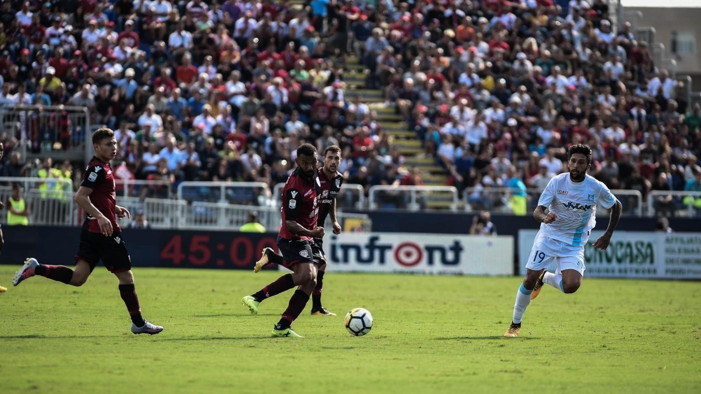 Serie A, colpo Chievo a Cagliari: decidono Inglese e Stepinski