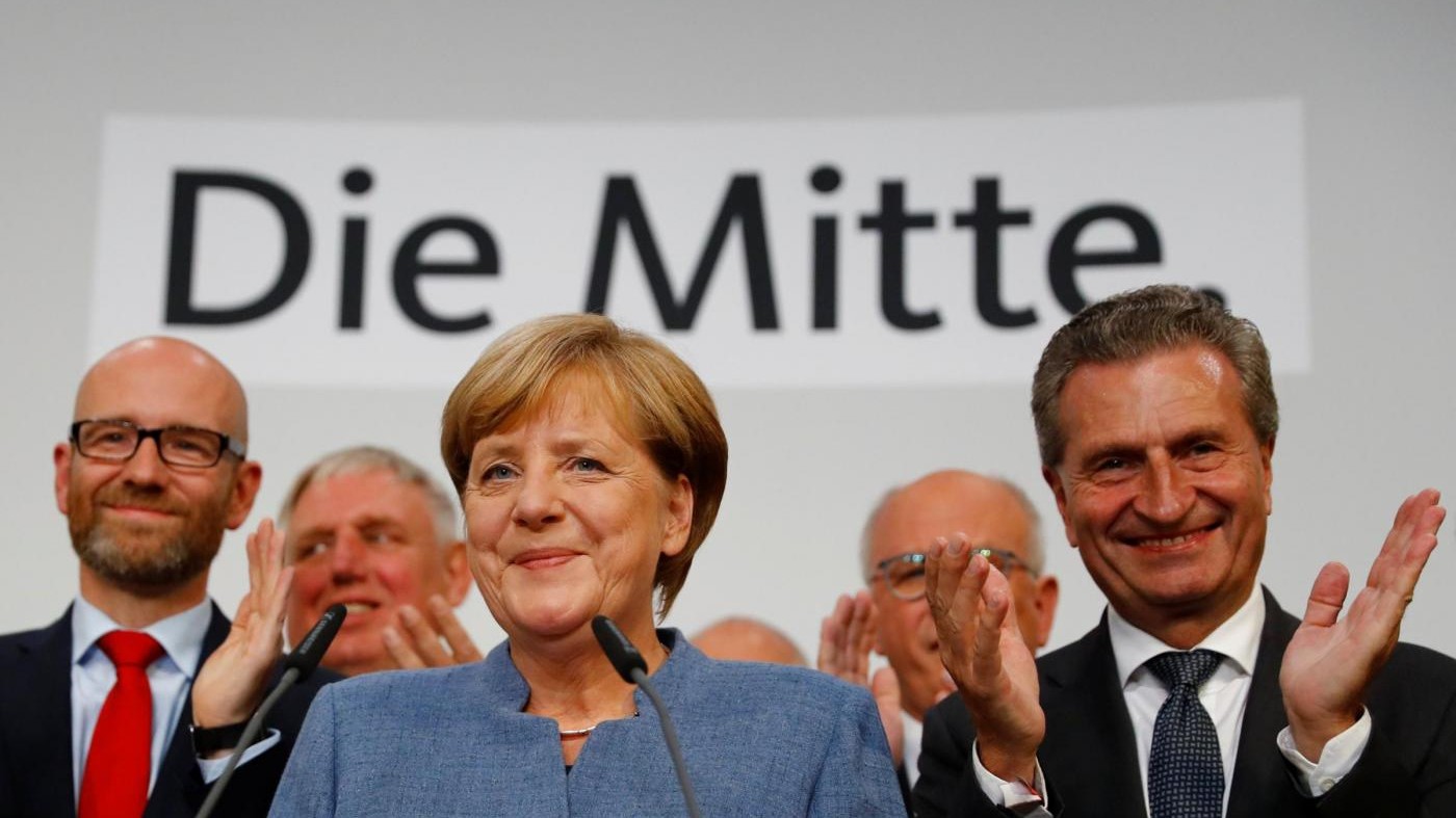 Germania: Merkel vince con 32,9%, AfD 3° partito al 12,6%