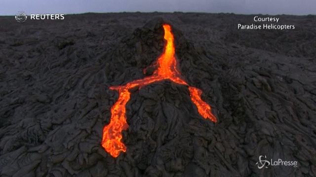 La spettacolare eruzione del vulcano Kilauea alle Hawaii
