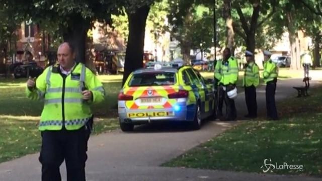 Londra, la zona vicina alla fermata metro dell’esplosione