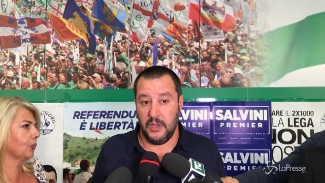 Lega, Salvini: Italia si avvicina a essere un regime islamico