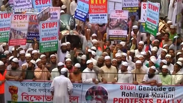 Bangladesh, in migliaia in strada a sostegno dei Rohingya