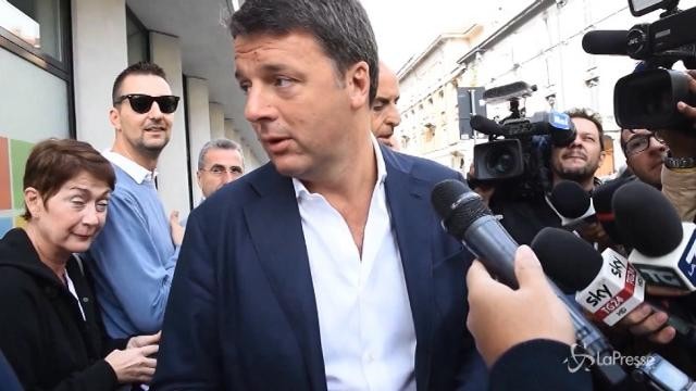 Renzi a Milano: “Auguri a Pier Maran e a Nicoletta, che ha scelto di sposarsi”