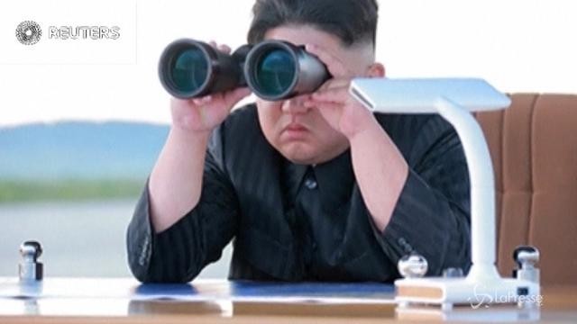 Nord Corea, in tv le immagini del lancio dell’ultimo missile