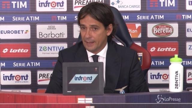 Genoa-Lazio, Inzaghi: “Bene, ma avremmo dovuto chiudere nel primo