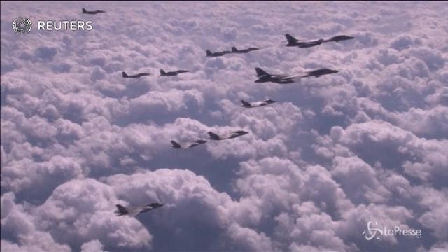 Esercitazione militare di Usa e Sud Corea