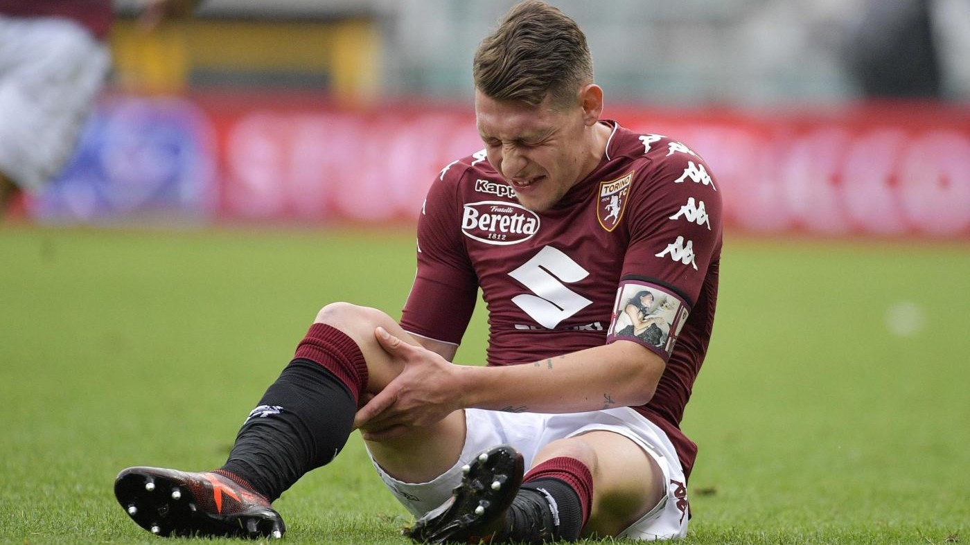 Toro, stop di un mese per Belotti: lesione al ginocchio destro