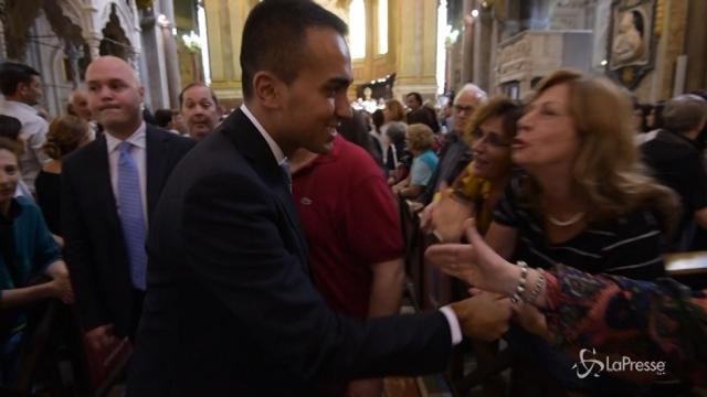 Miracolo San Gennaro, Di Maio: “Sono qui come fedele”
