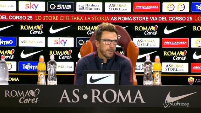Roma, Di Francesco: “Vietato sottovalutare il Benevento”