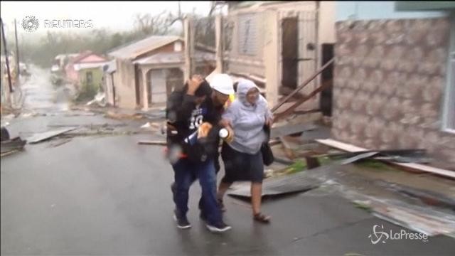 L’uragano Maria si abbatte su Porto Rico