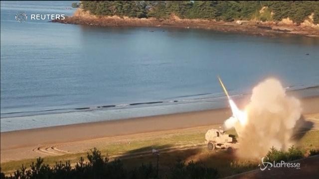 Corea del Sud: test missilistico degli Stati Uniti