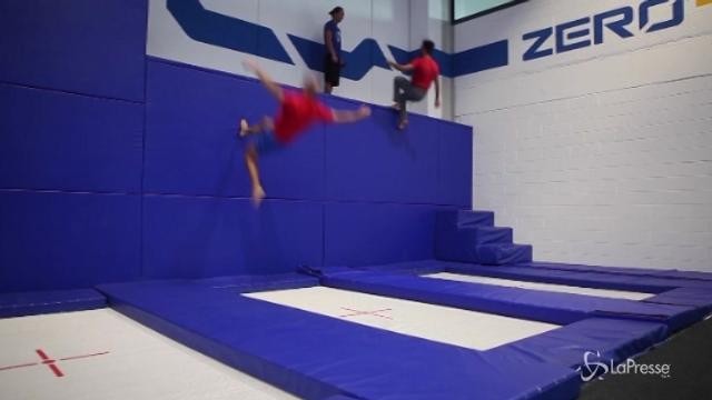A Milano “Zero Gravity”, la palestra dedicata agli sport acrobatici