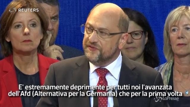 Elezioni Germania, Schulz: “Non facciamo più parte della Grosse Koalition”